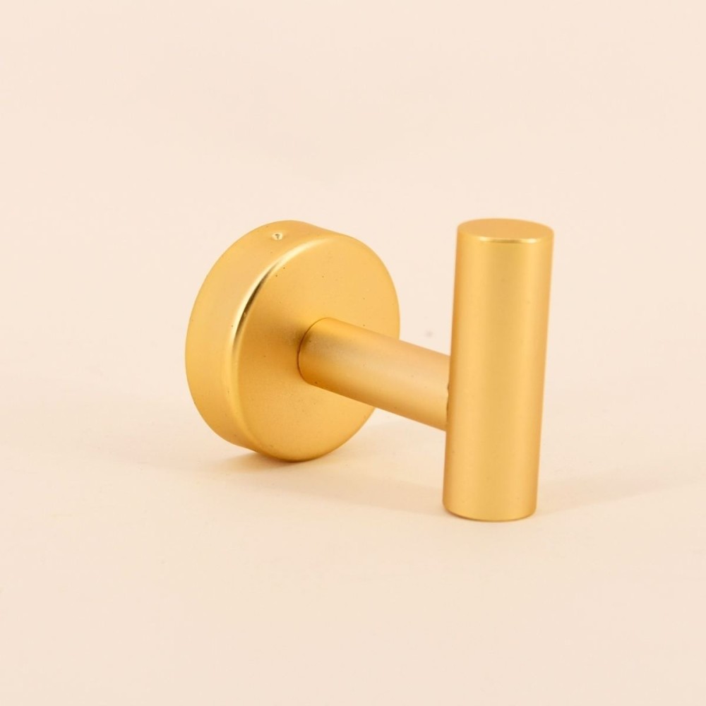 Patère en acier doré 7cm, luxe et style | Hashtag Déco