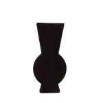 Vase géométrique en grès neutre 38cm | Hashtag Déco