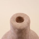 Bougeoir donuts en grès sable 45cm, élégance assurée | Hashtag Déco