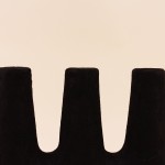 Bougeoir ethnique céramique noir 24cm | Hashtag Déco