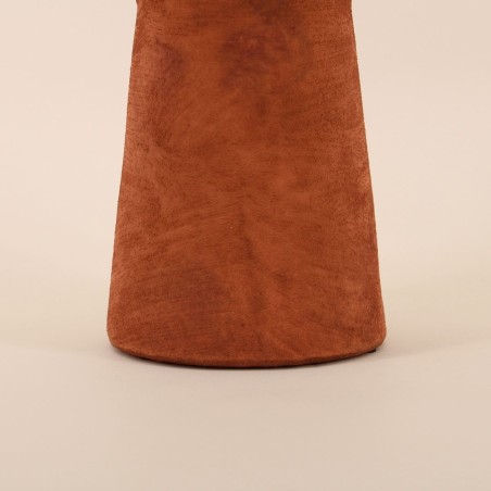 Vase grès effet pierre terracotta 47 cm | Hashtag Déco