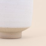Lot de 2 photophores céramique beige | Hashtag Déco