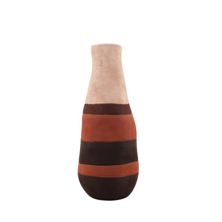 Vase en grès marron beige 45cm | Hashtag Déco