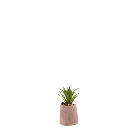 Plante artificielle ciment gris 11cm élégante | Hashtag Déco
