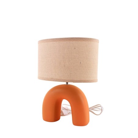 Lampe arche céramique terracotta élégante | Hashtag Déco