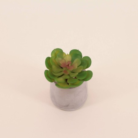 Plante artificielle ciment gris 8cm | Hashtag Déco