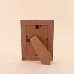 Cadre photo vichy jaune en verre | Hashtag Déco