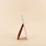 Cadre photo vichy jaune en verre | Hashtag Déco