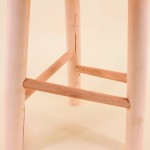 Tabouret bois clair naturel, charme épuré | Hashtag Déco