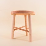 Tabouret bois clair naturel, charme épuré | Hashtag Déco