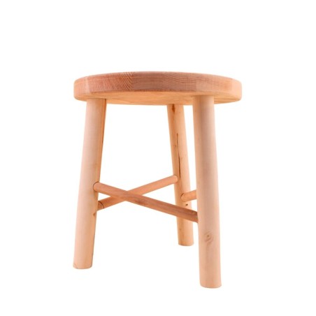 Tabouret bois clair naturel, charme épuré | Hashtag Déco