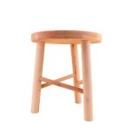 Tabouret bois clair naturel, charme épuré | Hashtag Déco