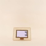 Cadre photo métal doré 10x15cm élégant | Hashtag Déco