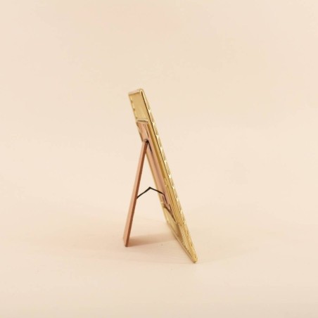 Cadre photo métal doré 10x15cm élégant | Hashtag Déco