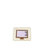 Cadre photo métal doré 10x15cm élégant | Hashtag Déco