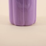 Vase festonné violet dolomite 15 cm | Hashtag Déco