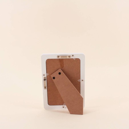 Cadre photo 10x15cm en verre noir et blanc | Hashtag Déco