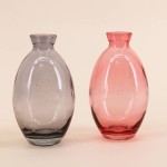 Set de 3 vases verre coloré 12 cm | Hashtag Déco