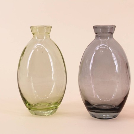Set de 3 vases verre coloré 12 cm | Hashtag Déco