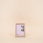 Cadre photo bicolore verre blanc naturel | Hashtag Déco