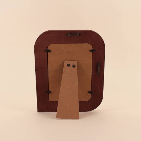 Cadre photo bois marron 20x25 cm | Hashtag Déco