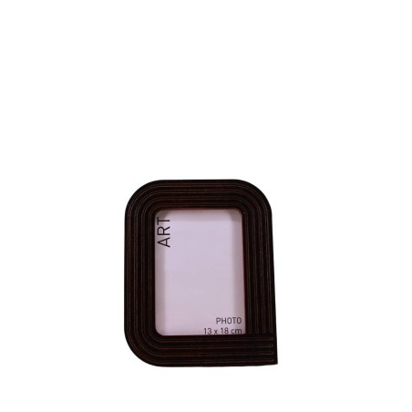 Cadre photo bois marron 20x25 cm | Hashtag Déco