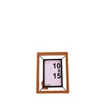 Cadre photo 3D métal noir moderne 10x15cm | Hashtag Déco