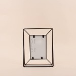 Cadre photo métal noir 10x15cm élégant | Hashtag Déco