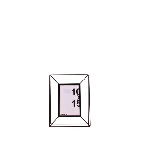 Cadre photo métal noir 10x15cm élégant | Hashtag Déco