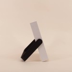 Cadre photo bicolore métal blanc noir | Hashtag Déco