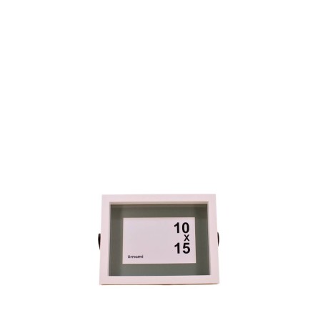 Cadre photo bicolore métal blanc noir | Hashtag Déco