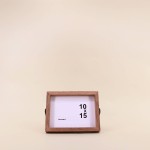 Cadre photo métal marron 10x15 cm élégant | Hashtag Déco