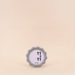 Cadre ondulé résine vert 13x13cm | Hashtag Déco