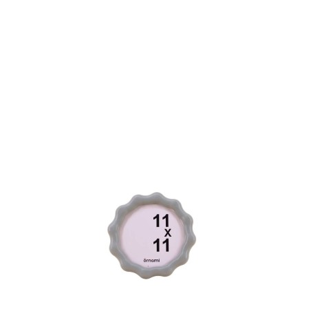 Cadre ondulé résine vert 13x13cm | Hashtag Déco