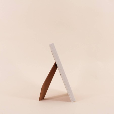 Cadre photo relief beige MDF 10x15cm | Hashtag Déco