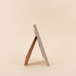 Cadre photo naturel strié beige en MDF | Hashtag Déco