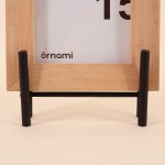 Cadre photo métal noir 21,5x14cm élégant | Hashtag Déco