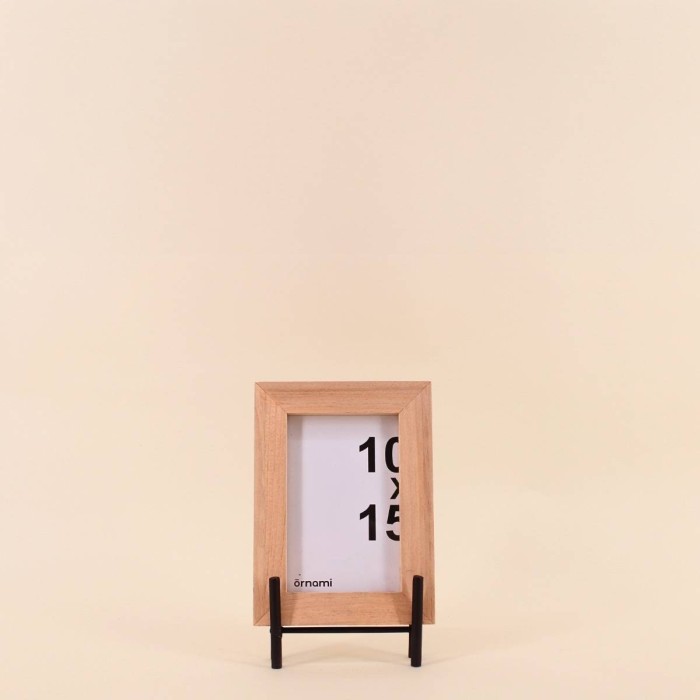 Cadre photo métal noir 21,5x14cm élégant | Hashtag Déco