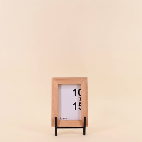 Cadre photo métal noir 21,5x14cm élégant | Hashtag Déco