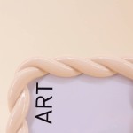 Cadre photo torsadé 13x18cm en MDF | Hashtag Déco