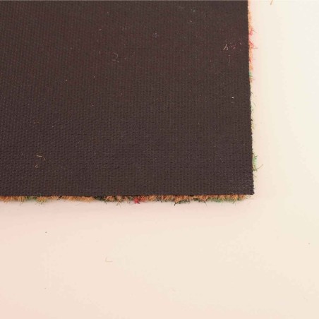 Paillasson tropical coco vert et rose 40x60cm | Hashtag Déco