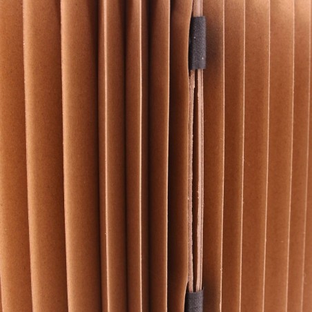 Pouf pliable en carton rond, écolo et pratique | Hashtag Déco