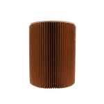 Pouf pliable en carton rond, écolo et pratique | Hashtag Déco