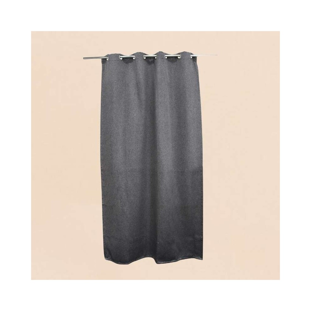 Rideau phonique 140x260cm polyester | Hashtag Déco