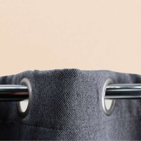 Rideau phonique 140x260cm polyester | Hashtag Déco