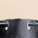 Rideau phonique 140x260cm polyester | Hashtag Déco