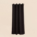 Rideau tamisant coton flammé neutre 140x250cm | Hashtag Déco