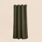 Rideau tamisant coton flammé neutre 140x250cm | Hashtag Déco