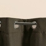 Rideau tamisant coton flammé neutre 140x250cm | Hashtag Déco