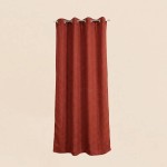 Rideau tamisant coton flammé neutre 140x250cm | Hashtag Déco